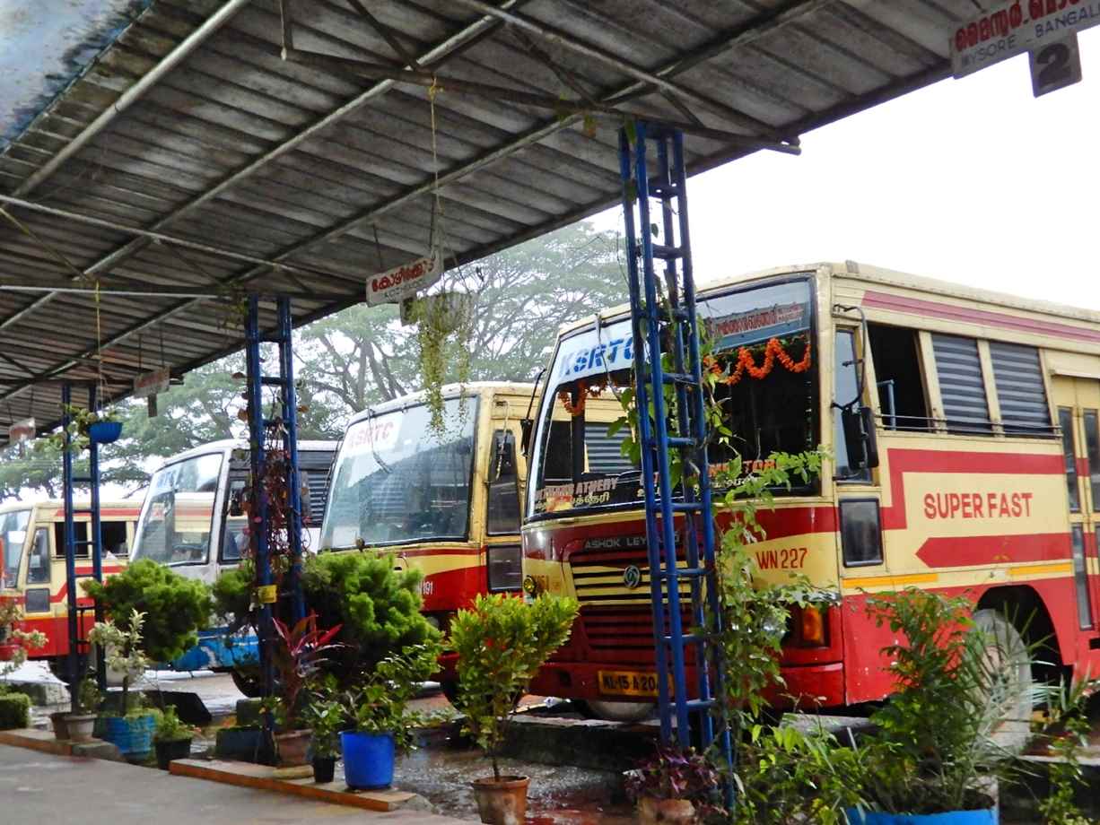 Wayanad KSRTC bus stand Sultan bathery KSRTC Deppot