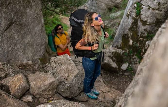 Trekking outfit example in Wayanad forest